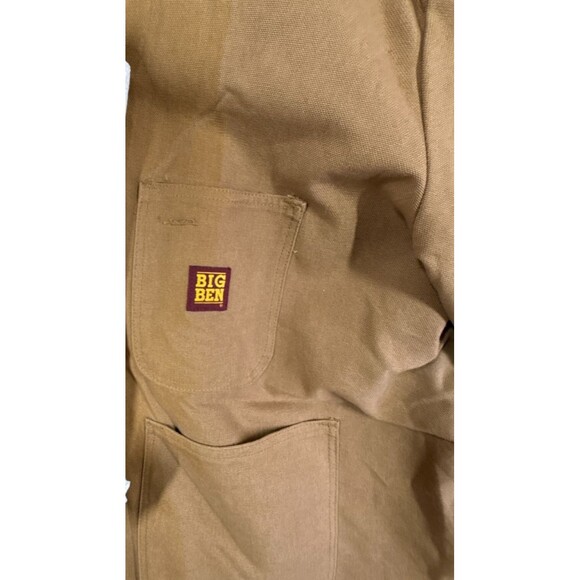 Vintage Wrangler Big Ben Mens 48 Long Barn Chore Work Coat Jacket Blanket Lined - Picture 10 of 10